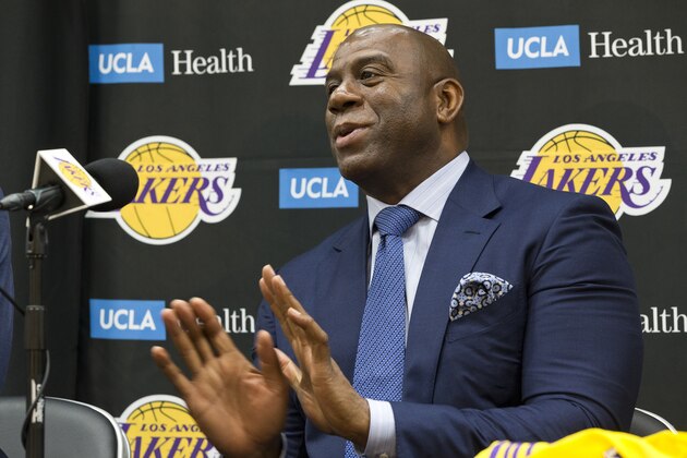 Los Angeles Lakers president of basketball operations, Earvin
