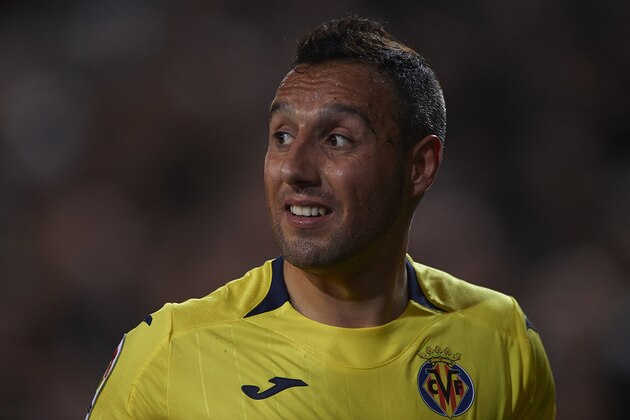 VALENCIA, SPAIN - JANUARY 26: Santi Cazorla of Villarreal looks on during the La Liga match between Valencia CF and Villarreal CF at Estadio Mestalla on January 26, 2019 in Valencia, Spain. (Photo by Manuel Queimadelos Alonso/Getty Images)