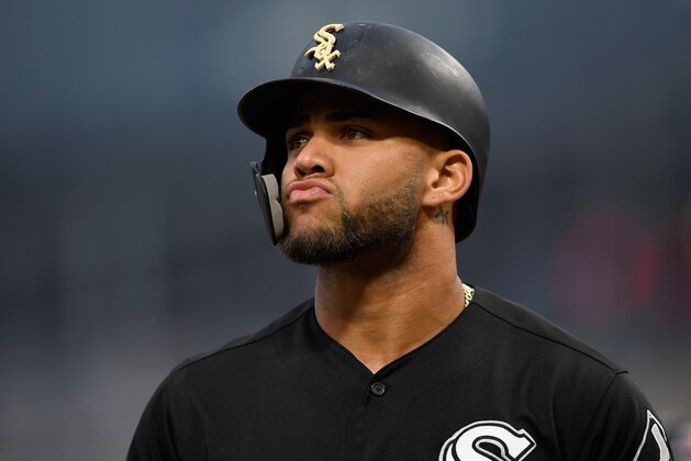 MINNEAPOLIS, MN - SEPTEMBER 29: Yoan Moncada #10 of the Chicago White Sox reacts to striking out against the Minnesota Twins during the first inning of the game on September 29, 2018 at Target Field in Minneapolis, Minnesota. (Photo by Hannah Foslien/Getty Images)