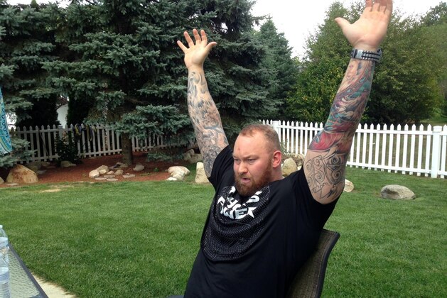 Hafthor Bjornsson, who portrays Gregor