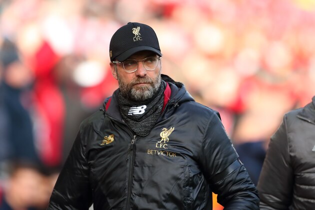 LIVERPOOL, ENGLAND - FEBRUARY 09: Liverpool manager \ head coach Jurgen Klopp during the Premier League match between Liverpool FC and AFC Bournemouth at Anfield on February 9, 2019 in Liverpool, United Kingdom. (Photo by James Williamson - AMA/Getty Images)