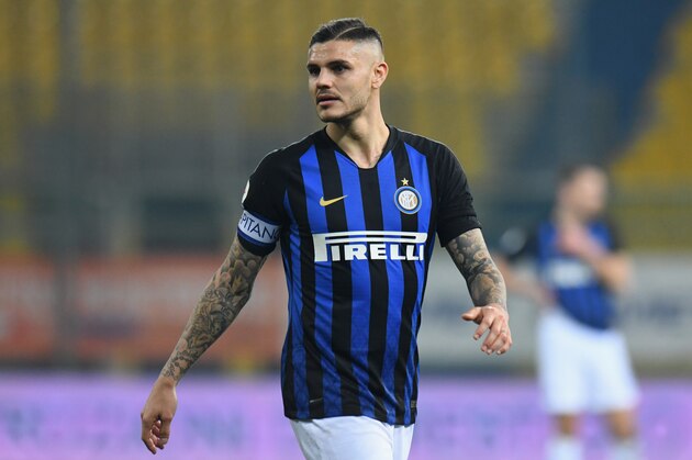 PARMA, ITALY - FEBRUARY 09:  Mauro Icardi of FC Internazionale looks on during the Serie A match between Parma Calcio and FC Internazionale at Stadio Ennio Tardini on February 10, 2019 in Parma, Italy.  (Photo by Alessandro Sabattini/Getty Images)