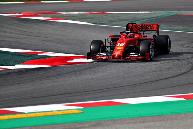 MONTMELO, SPAIN - FEBRUARY 19: Charles Leclerc of Monaco driving the (16) Scuderia Ferrari SF90 on track during day two of F1 Winter Testing at Circuit de Catalunya on February 19, 2019 in Montmelo, Spain. (Photo by Dan Istitene/Getty Images)