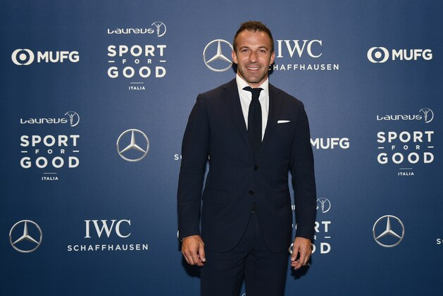 MILAN, ITALY - AUGUST 30:  Alessandro Del Piero attends the Laureus F1 Charity Night on August 30, 2018 in Milan, Italy.  (Photo by Claudio Villa/Getty Images for Laureus)