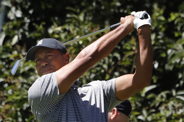 Tiger Woods hits the ball during a practice prior the WGC-Mexico Championship at the Chapultepec Golf Club in Mexico City, Wednesday, Feb. 20, 2019. (AP Photo/Marco Ugarte) Tiger Woods hits the ball during a practice prior the WGC-Mexico Championship at the Chapultepec Golf Club in Mexico City, Wednesday, Feb. 20, 2019. (AP Photo/Marco Ugarte)