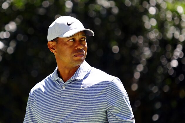 MEXICO CITY, MEXICO - FEBRUARY 21: Tiger Woods of the United States walks on the third hole during the first round of World Golf Championships-Mexico Championship at Club de Golf Chapultepec on February 21, 2019 in Mexico City, Mexico. (Photo by Tim Bradbury/Getty Images)