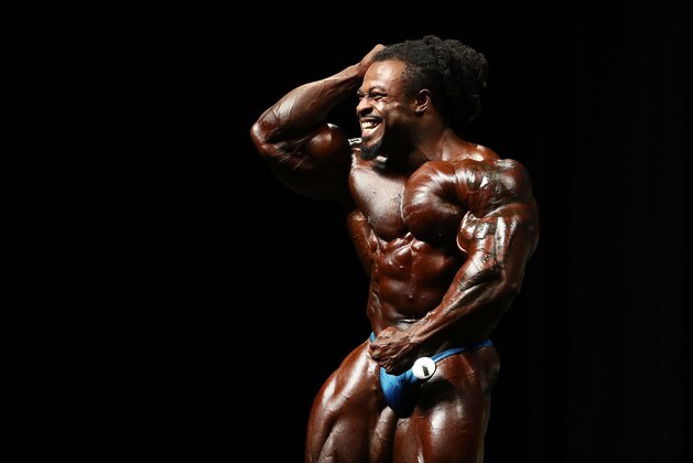 MELBOURNE, AUSTRALIA - MARCH 17:  William Bonac of the Netherlands poses during the Arnold Classic Pro Show during the Arnold Sports Festival Australia at The Melbourne Convention and Exhibition Centre on March 17, 2018 in Melbourne, Australia.  (Photo by Robert Cianflone/Getty Images)