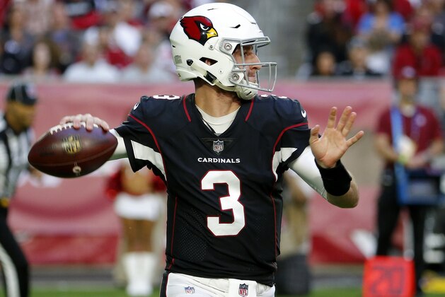 Arizona Cardinals quarterback Josh Rosen (3) scrambles against the Detroit Lions during the first half of NFL football game, Sunday, Dec. 9, 2018, in Glendale, Ariz. (AP Photo/Rick Scuteri)