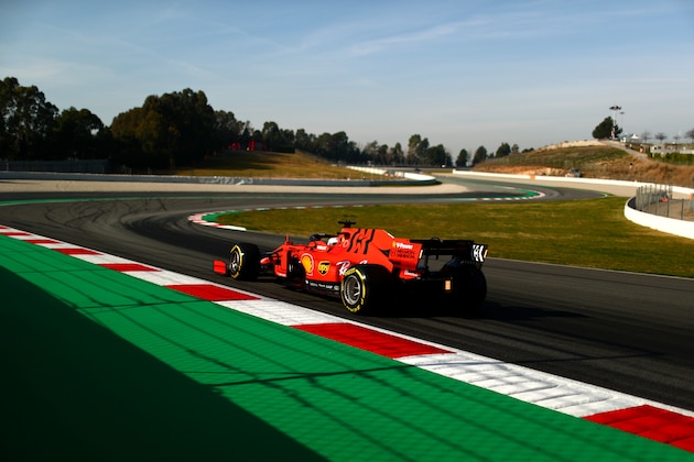 MONTMELO, SPAIN - FEBRUARY 28: Charles Leclerc of Monaco driving the (16) Scuderia Ferrari SF90 on track during day three of F1 Winter Testing at Circuit de Catalunya on February 28, 2019 in Montmelo, Spain. (Photo by Dan Istitene/Getty Images)