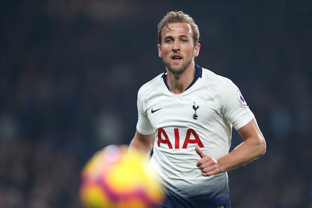 LONDON, ENGLAND - FEBRUARY 27: Harry Kane of Tottenham during the Premier League match between Chelsea FC and Tottenham Hotspur at Stamford Bridge on February 27, 2019 in London, United Kingdom. (Photo by James Williamson - AMA/Getty Images)