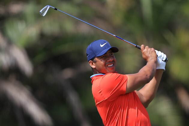 PALM BEACH GARDENS, FLORIDA - FEBRUARY 28:  Jhonattan Vegas of Venezuela plays his shot from the seventh tee during the first round of the Honda Classic at PGA National Resort and Spa on February 28, 2019 in Palm Beach Gardens, Florida. (Photo by Sam Greenwood/Getty Images)