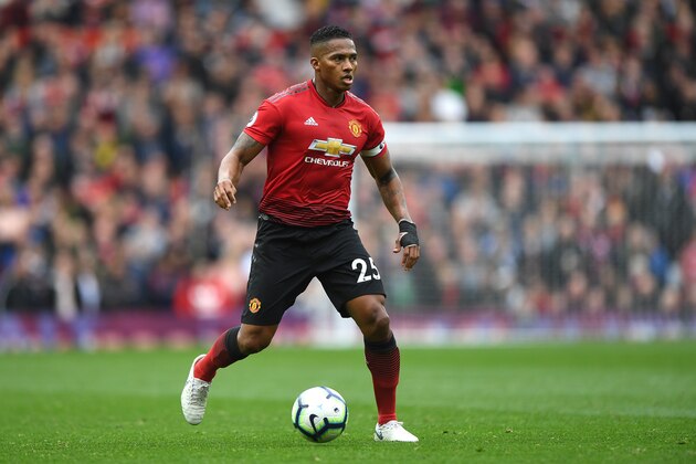 MANCHESTER, ENGLAND - SEPTEMBER 22: Antonio Valencia of Manchester United during to the Premier League match between Manchester United and Wolverhampton Wanderers at Old Trafford on September 22, 2018 in Manchester, United Kingdom. (Photo by Sam Bagnall - AMA/Getty Images)