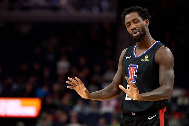 MINNEAPOLIS, MN - FEBRUARY 11: Patrick Beverley #21 of the Los Angeles Clippers looks on during the game against the Los Angeles Clippers on February 11, 2019 at the Target Center in Minneapolis, Minnesota. NOTE TO USER: User expressly acknowledges and agrees that, by downloading and or using this Photograph, user is consenting to the terms and conditions of the Getty Images License Agreement. (Photo by Hannah Foslien/Getty Images)