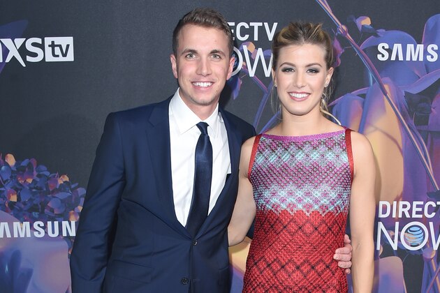 MINNEAPOLIS, MN - FEBRUARY 03:  John Goehrke and tennis player Genie Bouchard attend the 2018 DIRECTV NOW Super Saturday Night Concert at NOMADIC LIVE! at The Armory on February 3, 2018 in Minneapolis, Minnesota.  (Photo by Michael Loccisano/Getty Images for DirecTV)