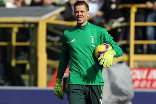 BOLOGNA, ITALY - FEBRUARY 23: Wojciech Szczesny of Juventus  during the Italian Serie A   match between Bologna v Juventus at the Stadio Renato Dall'Ara on February 23, 2019 in Bologna Italy (Photo by Danilo Di Giovanni/Soccrates/Getty Images)