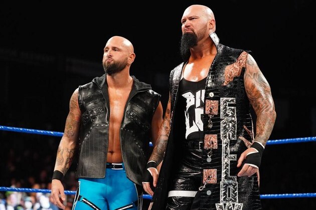 Karl Anderson and Luke Gallows on SmackDown.
