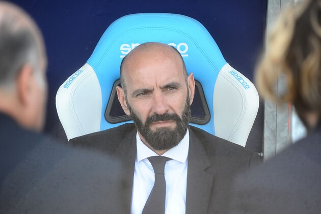 FERRARA, ITALY - APRIL 21: Ramon Rodriguez Verdejo aka as Monchi Sporting Director of AS Roma looks on prior the beginning of  the serie A match between Spal and AS Roma at Stadio Paolo Mazza on April 21, 2018 in Ferrara, Italy.  (Photo by Mario Carlini / Iguana Press/Getty Images)