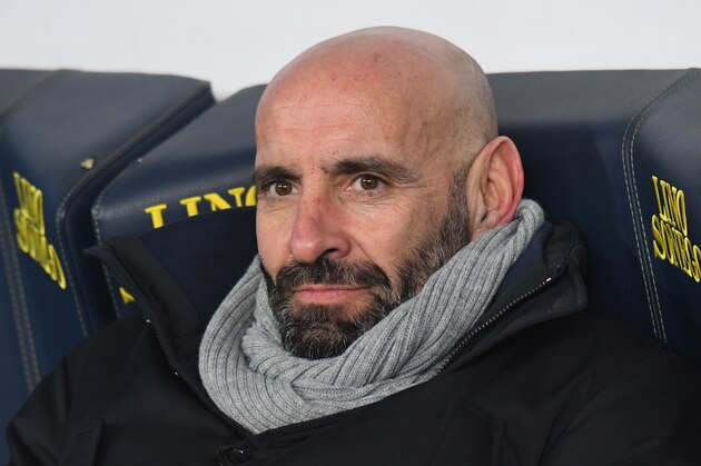 VERONA, ITALY - FEBRUARY 08:  As Roma Sport director Ramon Rodriguez Monchi  looks on before the Serie A match between Chievo Verona and AS Roma at Stadio Marc'Antonio Bentegodi on February 8, 2019 in Verona, Italy.  (Photo by Alessandro Sabattini/Getty Images)