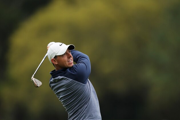PONTE VEDRA BEACH, FLORIDA - MARCH 17: Rory McIlroy of Northern Ireland plays his second shot on the sixth hole during the final round of The PLAYERS Championship on The Stadium Course at TPC Sawgrass on March 17, 2019 in Ponte Vedra Beach, Florida. (Photo by Richard Heathcote/Getty Images)