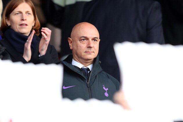 SOUTHAMPTON, ENGLAND - MARCH 09: Daniel Levy, Club Chairman of Tottenham Hotspur looks on prior to the Premier League match between Southampton FC and Tottenham Hotspur at St Mary's Stadium on March 09, 2019 in Southampton, United Kingdom. (Photo by Catherine Ivill/Getty Images)