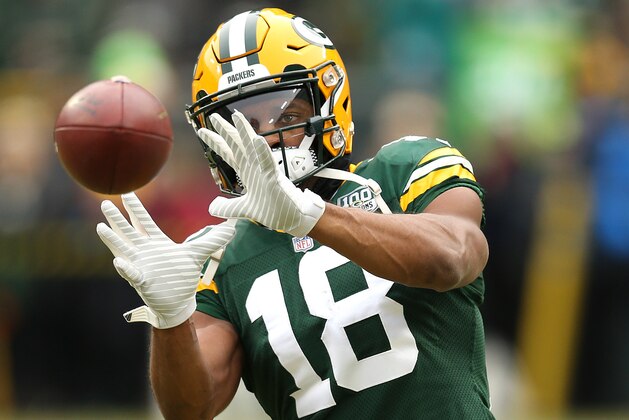 GREEN BAY, WISCONSIN - DECEMBER 30: Randall Cobb #18 of the Green Bay Packers warms up before a game against the Detroit Lions at Lambeau Field on December 30, 2018 in Green Bay, Wisconsin. (Photo by Dylan Buell/Getty Images)