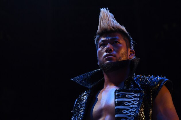 TOKYO, JAPAN - OCTOBER 08: SANADA is seen prior to the 8-man match during the King of Pro-Wresting at Ryogoku Kokugikan on October 8, 2018 in Tokyo, Japan. (Photo by Etsuo Hara/Getty Images)
