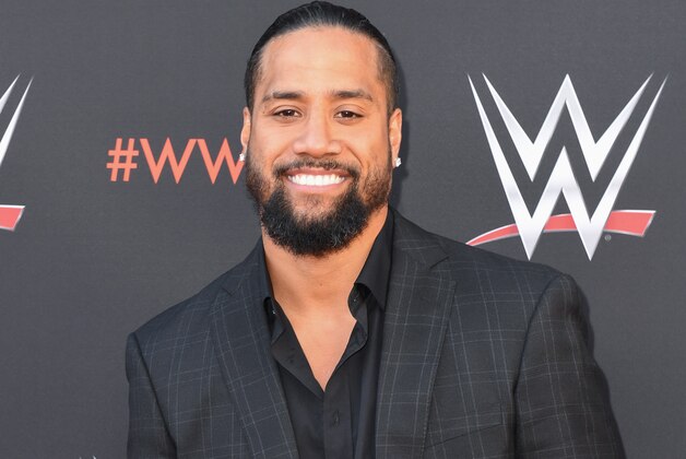 Wrestler Jimmy Uso arrives at the first-ever WWE Emmy For Your Consideration event at the TV Academy  Saban Media Center, in North Hollywood (near Los Angeles), on June 6, 2018 (Photo by VALERIE MACON / AFP)        (Photo credit should read VALERIE MACON/AFP/Getty Images)