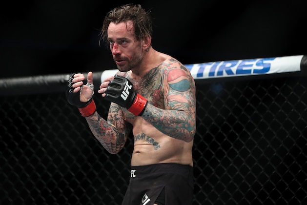 CHICAGO, IL - JUNE 09: CM Punk fights in the first round in his welterweight bout against Mike Jackson during the UFC 225: Whittaker v Romero 2 event at the United Center on June 9, 2018 in Chicago, Illinois. Jackson won by unanimous decision. (Photo by Dylan Buell/Getty Images) CHICAGO, IL - JUNE 09: CM Punk fights in the first round in his welterweight bout against Mike Jackson during the UFC 225: Whittaker v Romero 2 event at the United Center on June 9, 2018 in Chicago, Illinois. Jackson won by unanimous decision. (Photo by Dylan Buell/Getty Images)