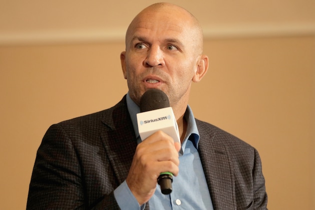 UNCASVILLE, CT - SEPTEMBER 08:  Naismith Memorial Basketball Hall of Fame Class of 2018 Inductee Jason Kidd attends the SiriusXM NBA Radio Hall Of Fame Town Hall with Ray Allen, Jason Kidd and Rod Thorn at Mohegan Sun on September 8, 2018 in Uncasville, Connecticut.  (Photo by David Surowiecki/Getty Images for SiriusXM)