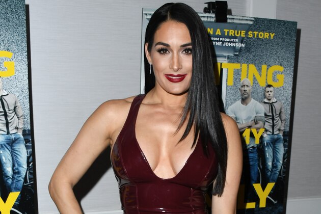 WEST HOLLYWOOD, CALIFORNIA - FEBRUARY 20:  Nikki Bella attends 'Fighting With My Family' Los Angeles Tastemaker Screening at The London Hotel on February 20, 2019 in West Hollywood, California. (Photo by Jon Kopaloff/Getty Images)