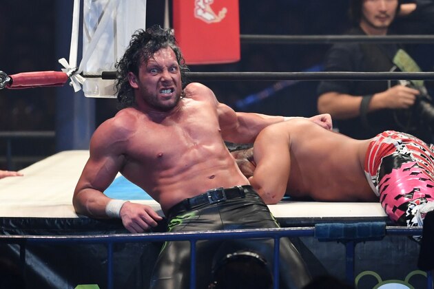 TOKYO,JAPAN - JANUARY 4: Kenny Omega looks on during the Wrestle Kingdom 13 at Tokyo Dome on January 04, 2019 in Tokyo, Japan. (Photo by Masashi Hara/Getty Images)