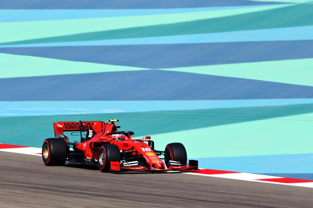 BAHRAIN, BAHRAIN - MARCH 30: Charles Leclerc of Monaco driving the (16) Scuderia Ferrari SF90 on track during final practice for the F1 Grand Prix of Bahrain at Bahrain International Circuit on March 30, 2019 in Bahrain, Bahrain. (Photo by Lars Baron/Getty Images) BAHRAIN, BAHRAIN - MARCH 30: Charles Leclerc of Monaco driving the (16) Scuderia Ferrari SF90 on track during final practice for the F1 Grand Prix of Bahrain at Bahrain International Circuit on March 30, 2019 in Bahrain, Bahrain. (Photo by Lars Baron/Getty Images)