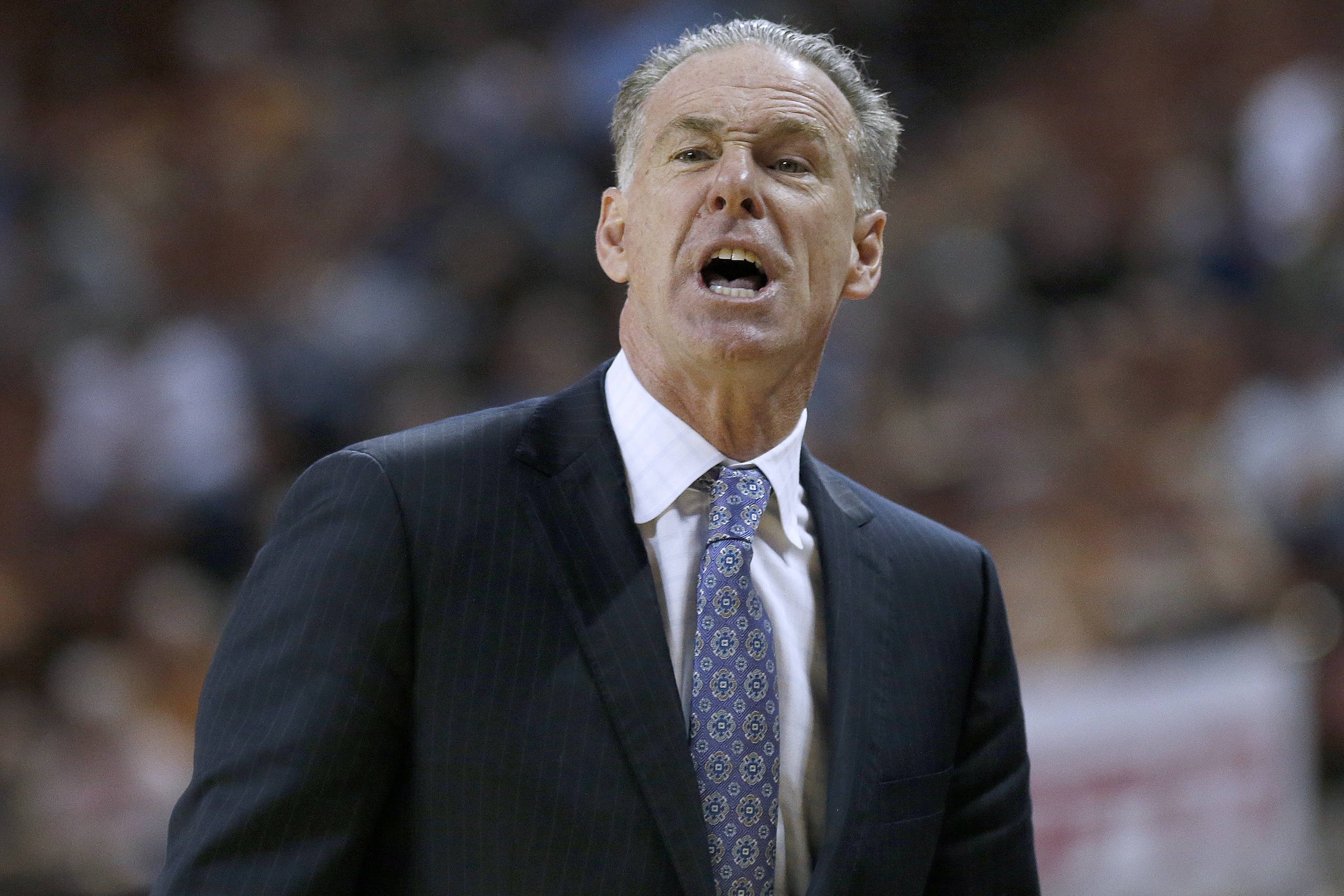 AUSTIN, TEXAS - MARCH 09: Head coach Jamie Dixon of the TCU Horned Frogs reacts as his team plays the Texas Longhorns at The Frank Erwin Center on March 09, 2019 in Austin, Texas. (Photo by Chris Covatta/Getty Images) AUSTIN, TEXAS - MARCH 09: Head coach Jamie Dixon of the TCU Horned Frogs reacts as his team plays the Texas Longhorns at The Frank Erwin Center on March 09, 2019 in Austin, Texas. (Photo by Chris Covatta/Getty Images)