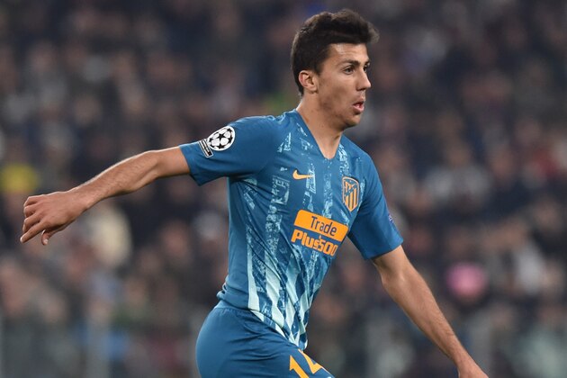 TURIN, ITALY - MARCH 12: Rodri of Atletico Madrid in action during the UEFA Champions League Round of 16 Second Leg match between Juventus and Club de Atletico Madrid at Allianz Stadium on March 12, 2019 in Turin, . (Photo by Tullio M. Puglia/Getty Images)