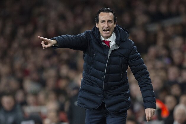 LONDON, ENGLAND - APRIL 01:  Arsenal Manager Unai Emery during the Premier League match between Arsenal FC and Newcastle United at Emirates Stadium on April 01, 2019 in London, United Kingdom. (Photo by VisionhausGetty Images)