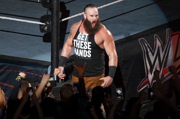 PARIS, FRANCE - MAY 19:  Braun Strowman attends WWE Live AccorHotels Arena Popb Paris Bercy on May 19, 2018 in Paris, France.  (Photo by Sylvain Lefevre/Getty Images)
