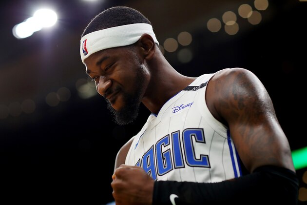 BOSTON, MASSACHUSETTS - APRIL 07: Terrence Ross #31 of the Orlando Magic celebrates during the fourth quarter against the Boston Celtics at TD Garden on April 07, 2019 in Boston, Massachusetts. The Magic defeat the Celtics 116-108. NOTE TO USER: User expressly acknowledges and agrees that, by downloading and or using this photograph, User is consenting to the terms and conditions of the Getty Images License Agreement. (Photo by Maddie Meyer/Getty Images) BOSTON, MASSACHUSETTS - APRIL 07: Terrence Ross #31 of the Orlando Magic celebrates during the fourth quarter against the Boston Celtics at TD Garden on April 07, 2019 in Boston, Massachusetts. The Magic defeat the Celtics 116-108. NOTE TO USER: User expressly acknowledges and agrees that, by downloading and or using this photograph, User is consenting to the terms and conditions of the Getty Images License Agreement. (Photo by Maddie Meyer/Getty Images)