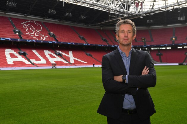 Ajax Amsterdam CEO Edwin van der Sar poses at the Johan Cruijff ArenA in Amsterdam on February 12, 2019. (Photo by EMMANUEL DUNAND / AFP)        (Photo credit should read EMMANUEL DUNAND/AFP/Getty Images)