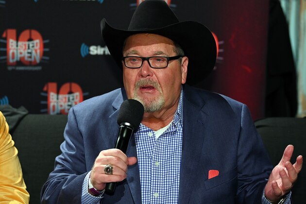 NEW YORK, NY - APRIL 06:  Jim Ross attends SiriusXM's 'Busted Open' celebrating 10th Anniversary In New York City on the eve of WrestleMania 35 on April 6, 2019 in New York City.  (Photo by Slaven Vlasic/Getty Images for SiriusXM)