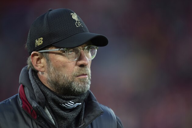 LIVERPOOL, ENGLAND - APRIL 09: The Liverpool head coach Jurgen Klopp before the UEFA Champions League Quarter Final first leg match between Liverpool and Porto at Anfield on April 9, 2019 in Liverpool, England. (Photo by Visionhaus/Getty Images)