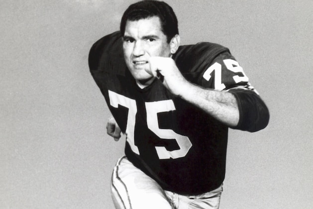 Forrest Gregg of Green Bay Packers, 1964. (AP Photo)