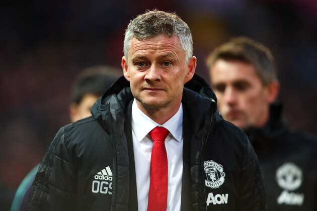 LIVERPOOL, ENGLAND - APRIL 09: Ole Gunnar Solskjaer the head coach / manager of Manchester United during the UEFA Champions League Quarter Final first leg match between Liverpool and Porto at Anfield on April 9, 2019 in Liverpool, England. (Photo by Robbie Jay Barratt - AMA/Getty Images)