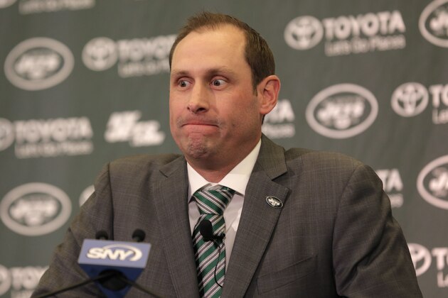 New York Jets head coach Adam Gase speaks during a news conference in Florham Park, N.J., Monday, Jan. 14, 2019. (AP Photo/Seth Wenig)