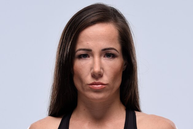 DETROIT, MI - NOVEMBER 29:  Angela Magana poses for a portrait during a UFC photo session on November 29, 2017 in Detroit, Michigan. (Photo by Mike Roach/Zuffa LLC/Zuffa LLC via Getty Images)