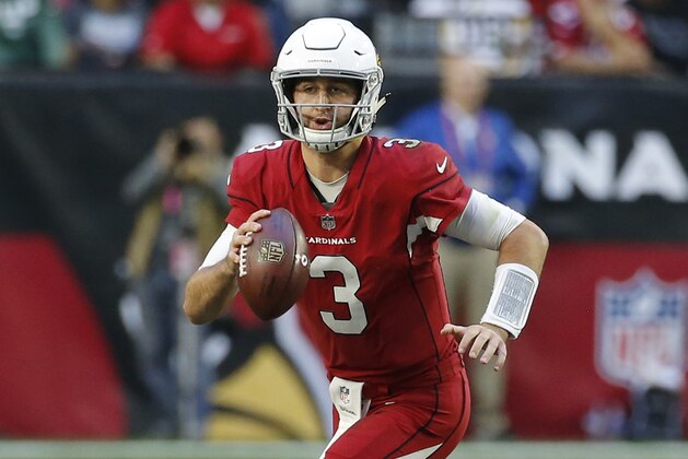 Arizona Cardinals quarterback Josh Rosen (3) during the first half of an NFL football game against the Los Angeles Rams, Sunday, Dec. 23, 2018, in Glendale, Ariz. (AP Photo/Rick Scuteri)