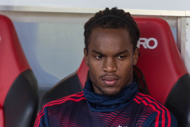FREIBURG IM BREISGAU, GERMANY - MARCH 30: Renato Sanches of Bayern Muenchen looks on during the Bundesliga match between Sport-Club Freiburg and FC Bayern Muenchen at Schwarzwald-Stadion on March 30, 2019 in Freiburg im Breisgau, Germany. (Photo by TF-Images/Getty Images)