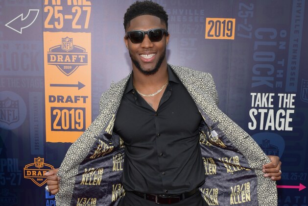 NASHVILLE, TENNESSEE - APRIL 25: Football player Josh Allen attends the 2019 NFL Draft on April 25, 2019 in Nashville, Tennessee. (Photo by Jason Kempin/Getty Images)