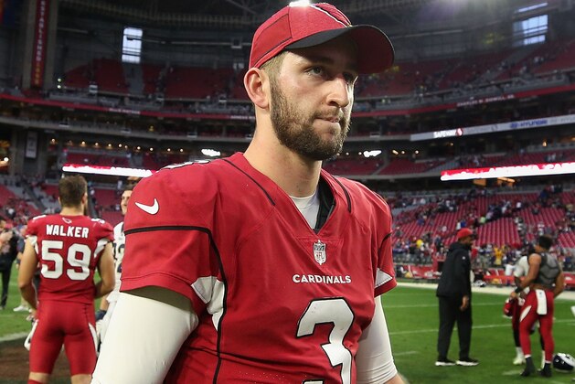 GLENDALE, ARIZONA - DECEMBER 23:  Quarterback Josh Rosen #3 of the Arizona Cardinals walks off the field following the NFL game against the Los Angeles Rams at State Farm Stadium on December 23, 2018 in Glendale, Arizona. The Rams defeated the Cardinals 31-9. (Photo by Christian Petersen/Getty Images)