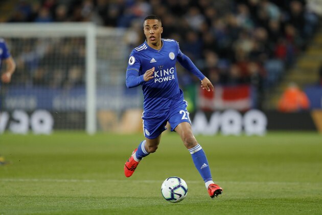LEICESTER, ENGLAND - APRIL 12: Youri Tielemans of Leicester City runs with the ball during the Premier League match between Leicester City and Newcastle United at The King Power Stadium on April 12, 2019 in Leicester, United Kingdom. (Photo by Malcolm Couzens/Getty Images)