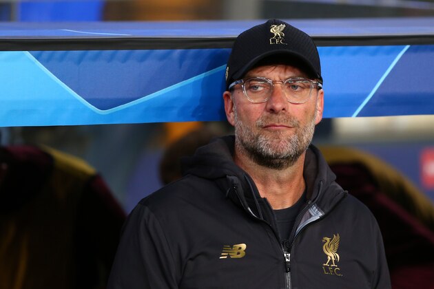 BARCELONA, SPAIN - MAY 01: Jurgen Klopp manager / head coach of Liverpool during the UEFA Champions League Semi Final first leg match between Barcelona and Liverpool at the Nou Camp on May 1, 2019 in Barcelona, Spain. (Photo by Robbie Jay Barratt - AMA/Getty Images)